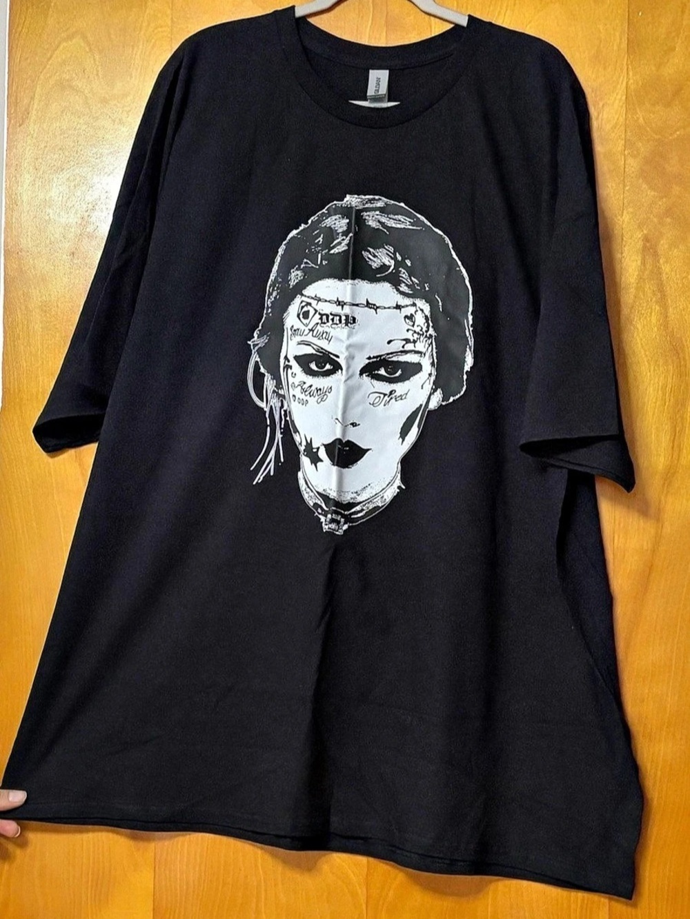 Taylor Swift Post Malone Fortnight Graphic Short Sleeve Tee Black 4XL